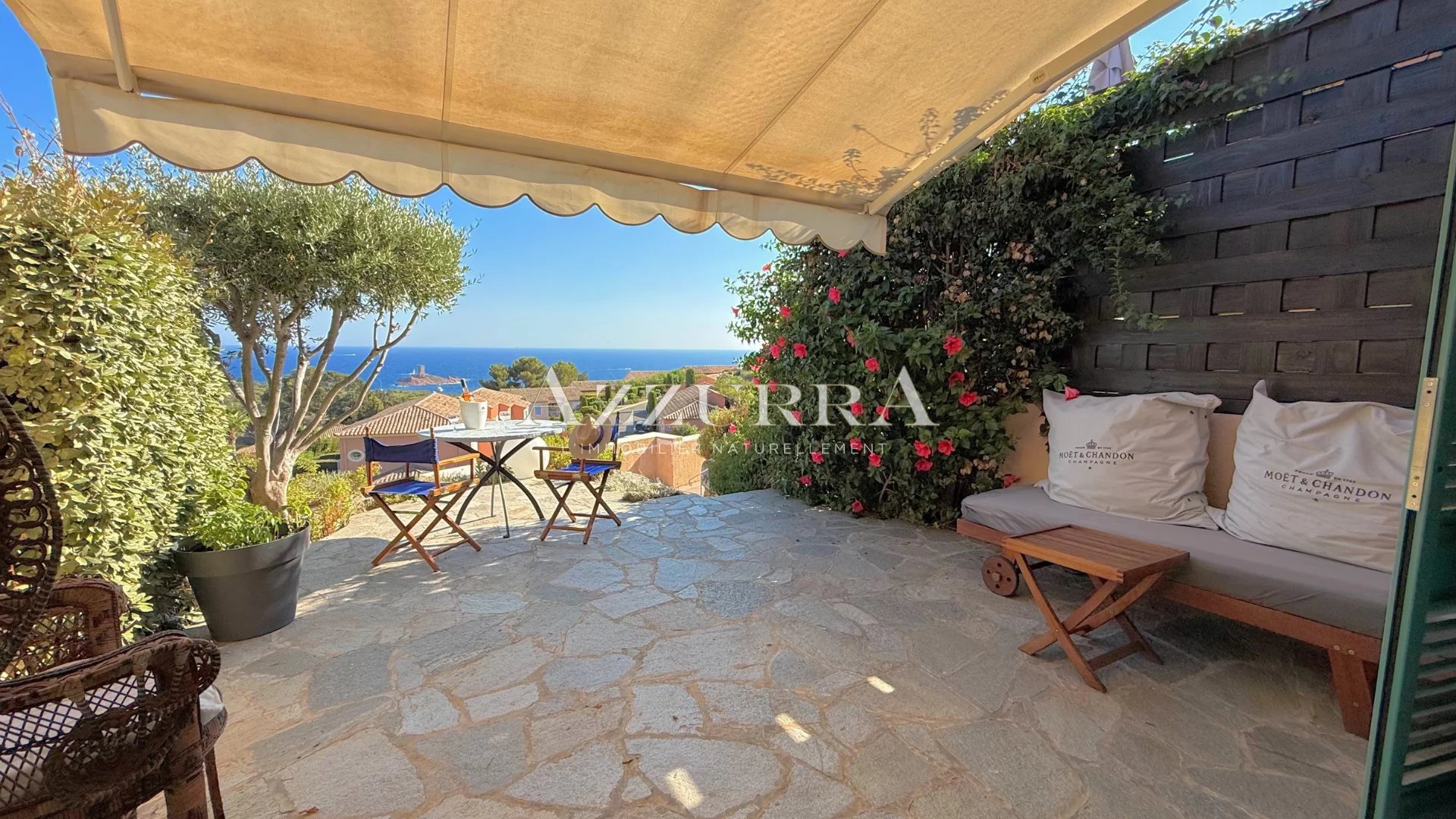 AGAY Villa Hameau de Cap Esterel avec vue mer et vue sur l'île d'or