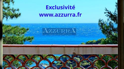 AGAY CAP ESTEREL 3 PIECES DUPLEX VUE MER PANORAMIQUE