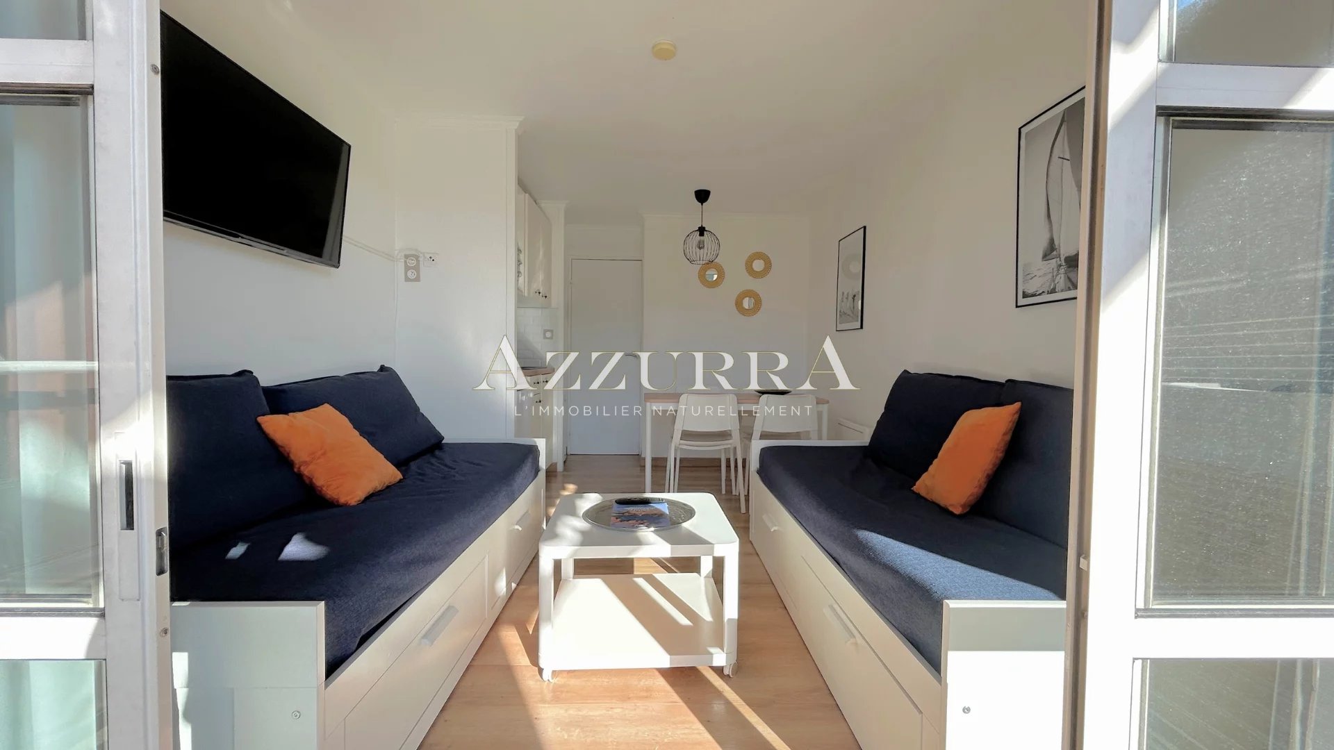 AGAY CAP ESTEREL A VENDRE 2 pièces exposé Sud / Sud-Ouest – Vue dégagée à Cap Esterel Village