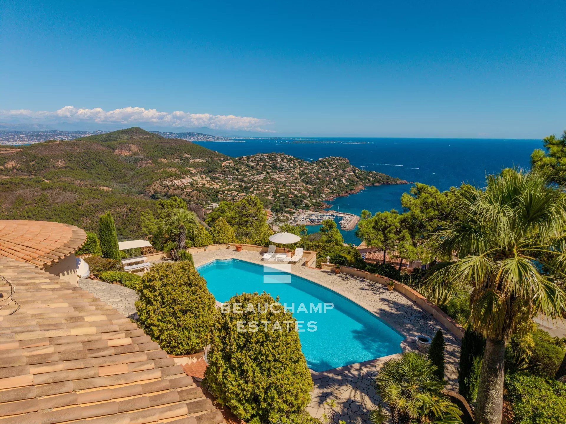 Villa 5 chambres avec vue mer panoramique – Le Trayas