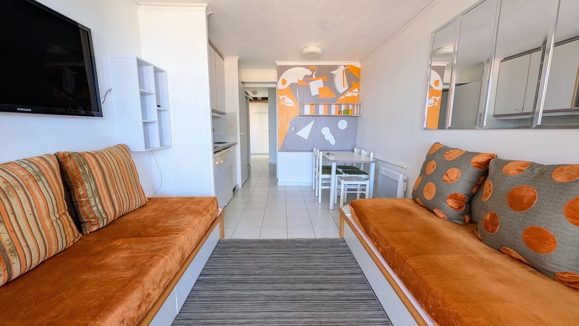 A VENDRE AGAY CAP ESTEREL 2 PIECES VUE MER