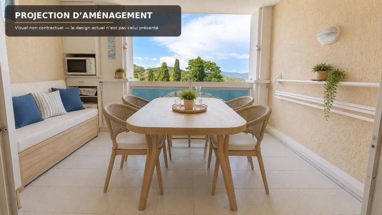 SAINT RAPHAEL - AGAY - CAP ESTEREL studio cabine type large