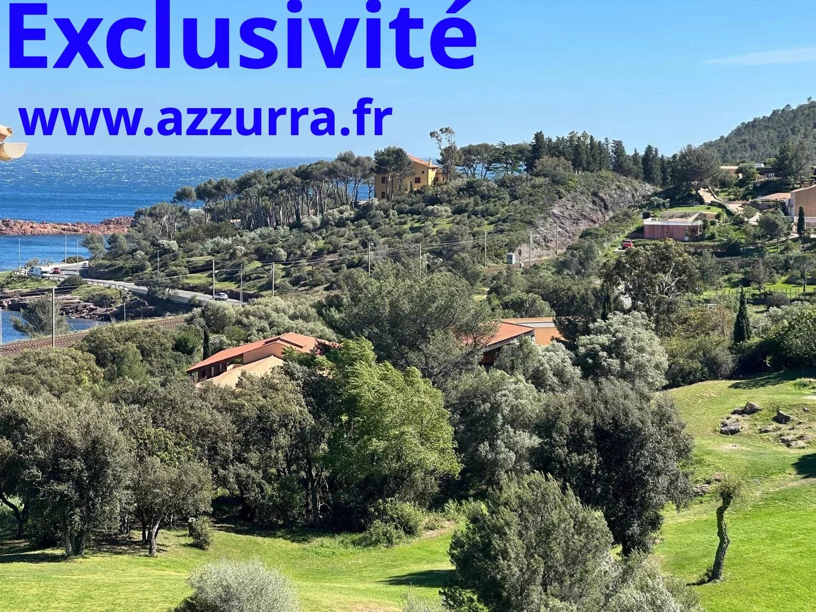 AGAY CAP ESTEREL A VENDRE 2 pièces exposé Sud / Sud-Ouest – Vue dégagée à Cap Esterel Village