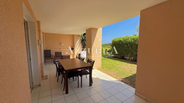 AGAY - CAP ESTEREL À vendre 3 pièces rez-de-jardin trame large