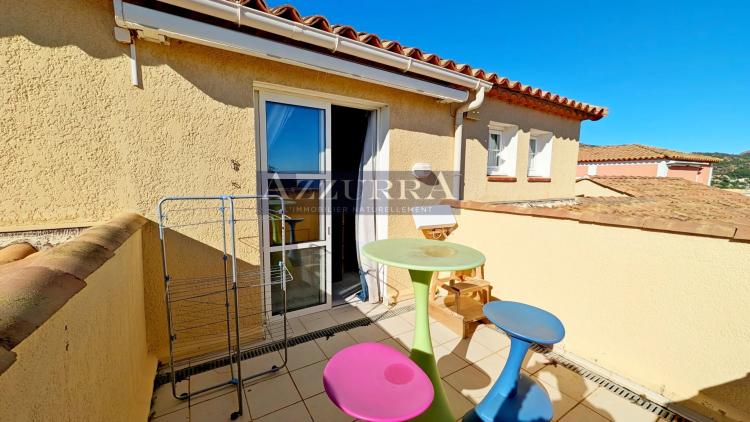 AGAY CAP ESTEREL 3 PIECES DUPLEX VUE MER PANORAMIQUE