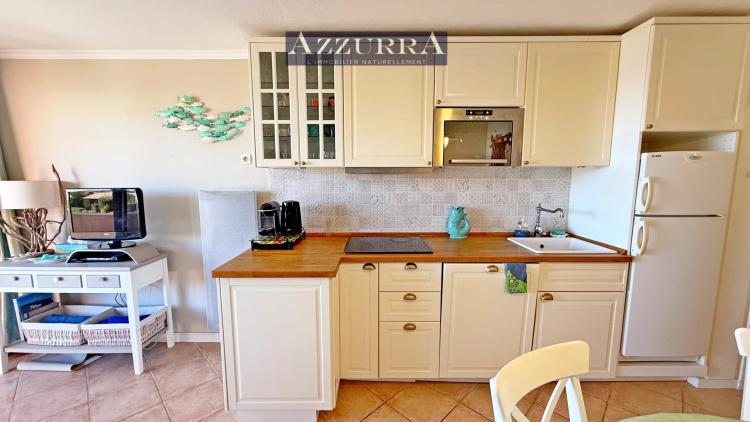 AGAY CAP ESTEREL VILLAGE 3 PIECES DUPLEX VUE MER - PARKING PRIVE - LIBRE DE SUITE