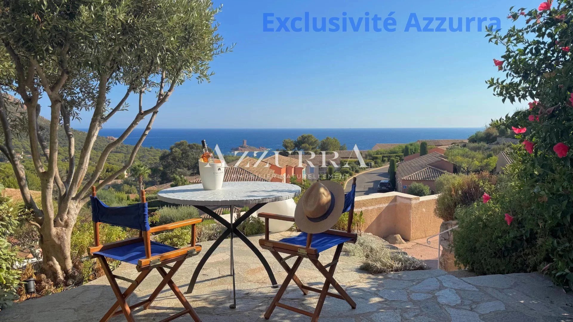 AGAY Villa Hameau de Cap Esterel avec vue mer et vue sur l'île d'or