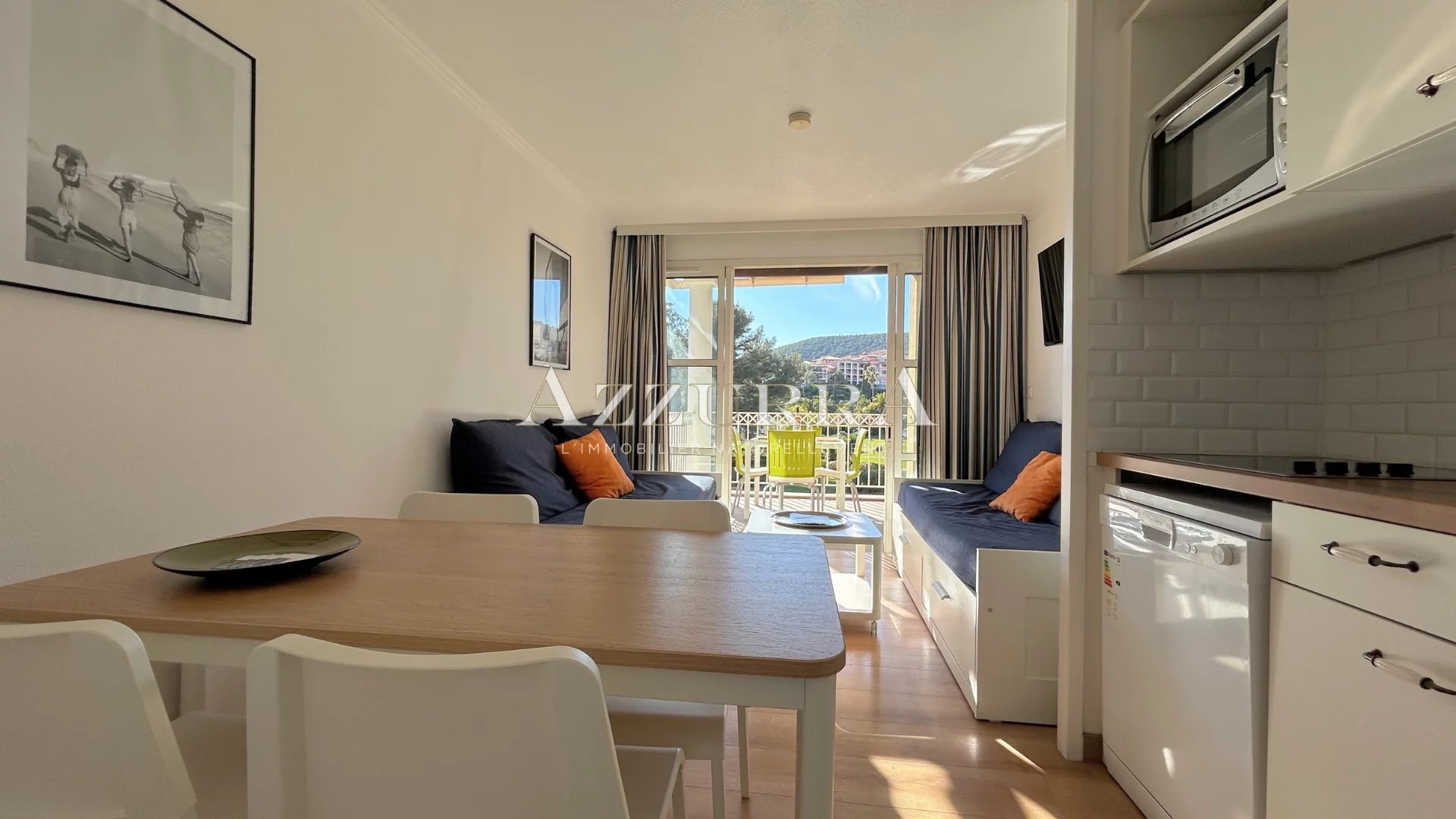 AGAY CAP ESTEREL A VENDRE 2 pièces exposé Sud / Sud-Ouest – Vue dégagée à Cap Esterel Village