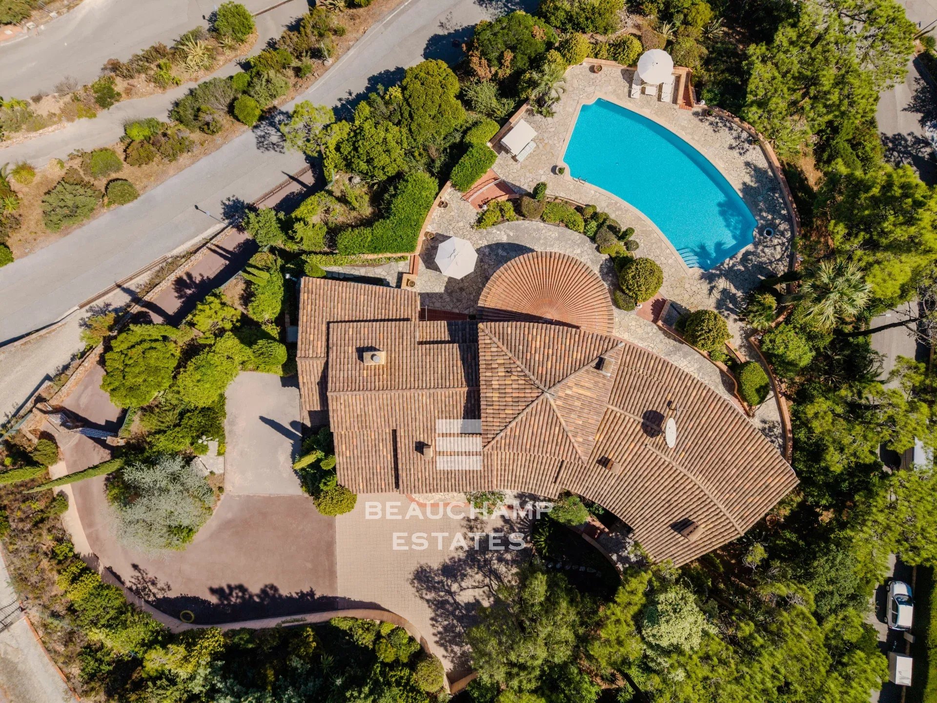Villa 5 chambres avec vue mer panoramique – Le Trayas