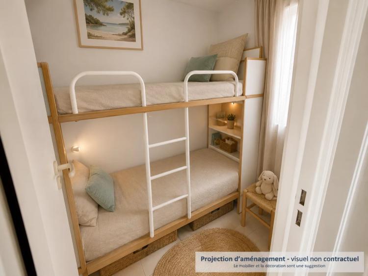 AGAY CAP ESTEREL LE HAMEAU: superbe 3 pièces meublé pour 6 personnes. Expo Sud, parking privé. Vue mer panoramique