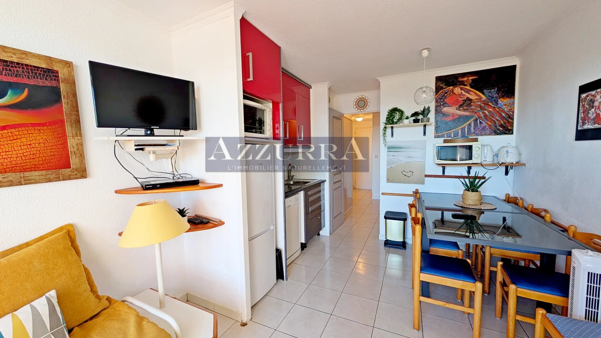 AGAY CAP ESTEREL 3 PIECES DUPLEX VUE MER PANORAMIQUE