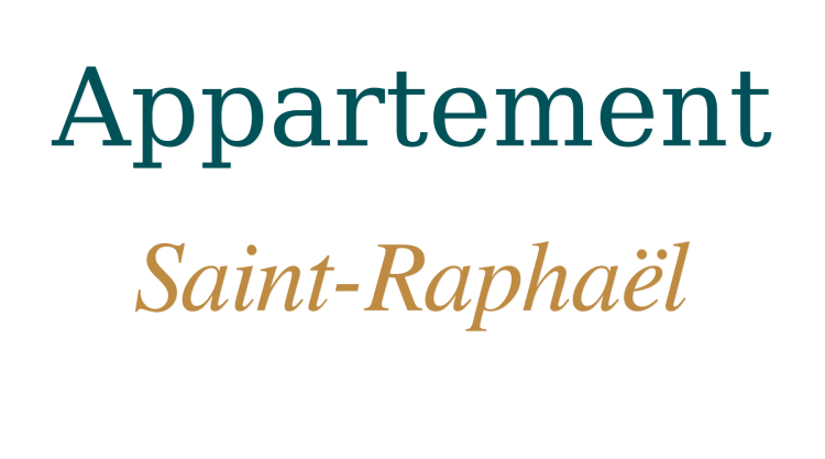 Appartement Saint-Raphaël